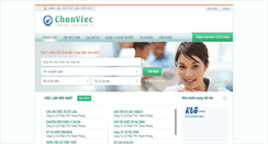 Desktop Screenshot of chonviec.com